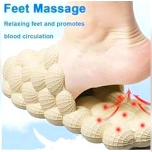 New Bubble Massage bottom platform slippers.